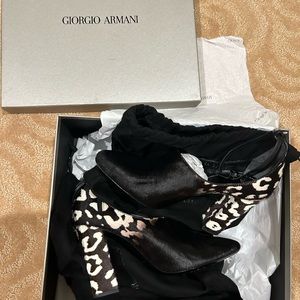 Giorgio Armani cheetah print pumps